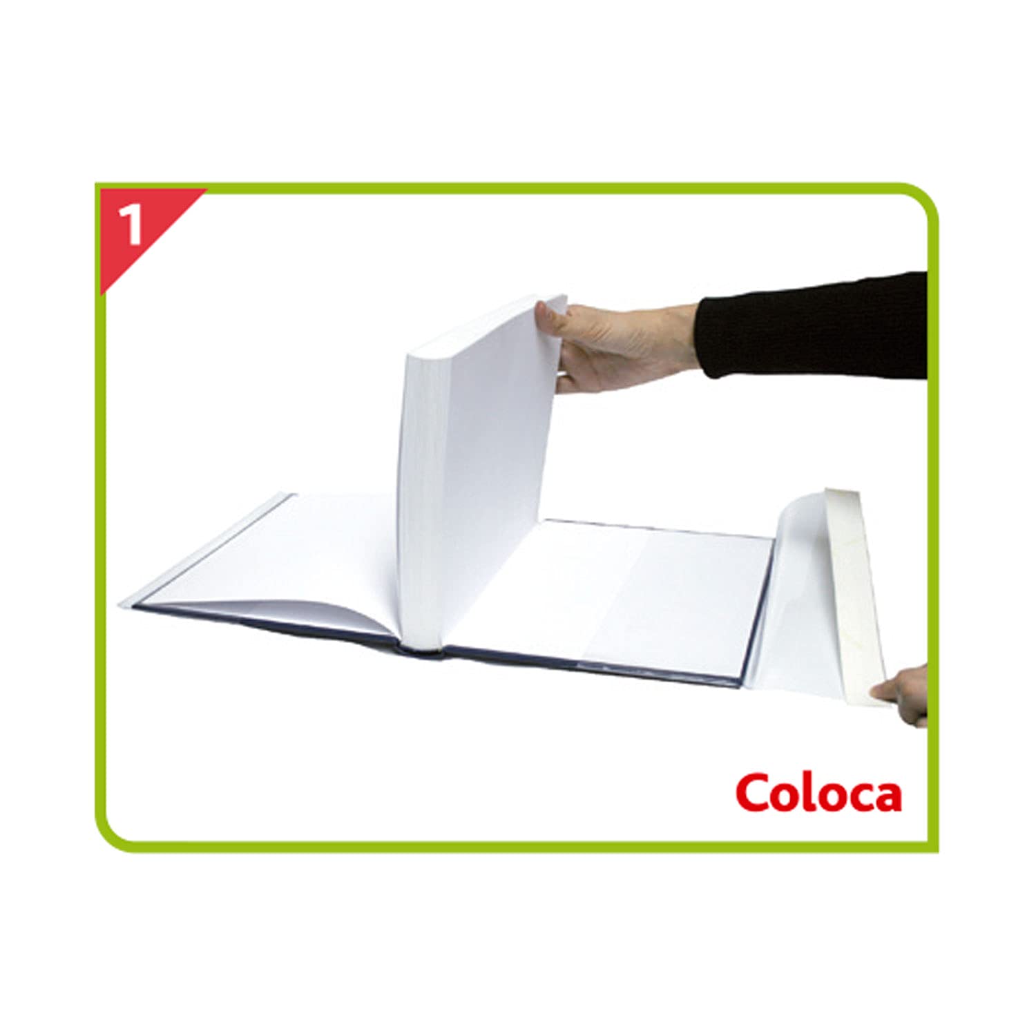 Image secondaire de Fixo Cover 01014400-pack de 5 forra Eco facile avec rabat ajustable de 295 x 520 mm