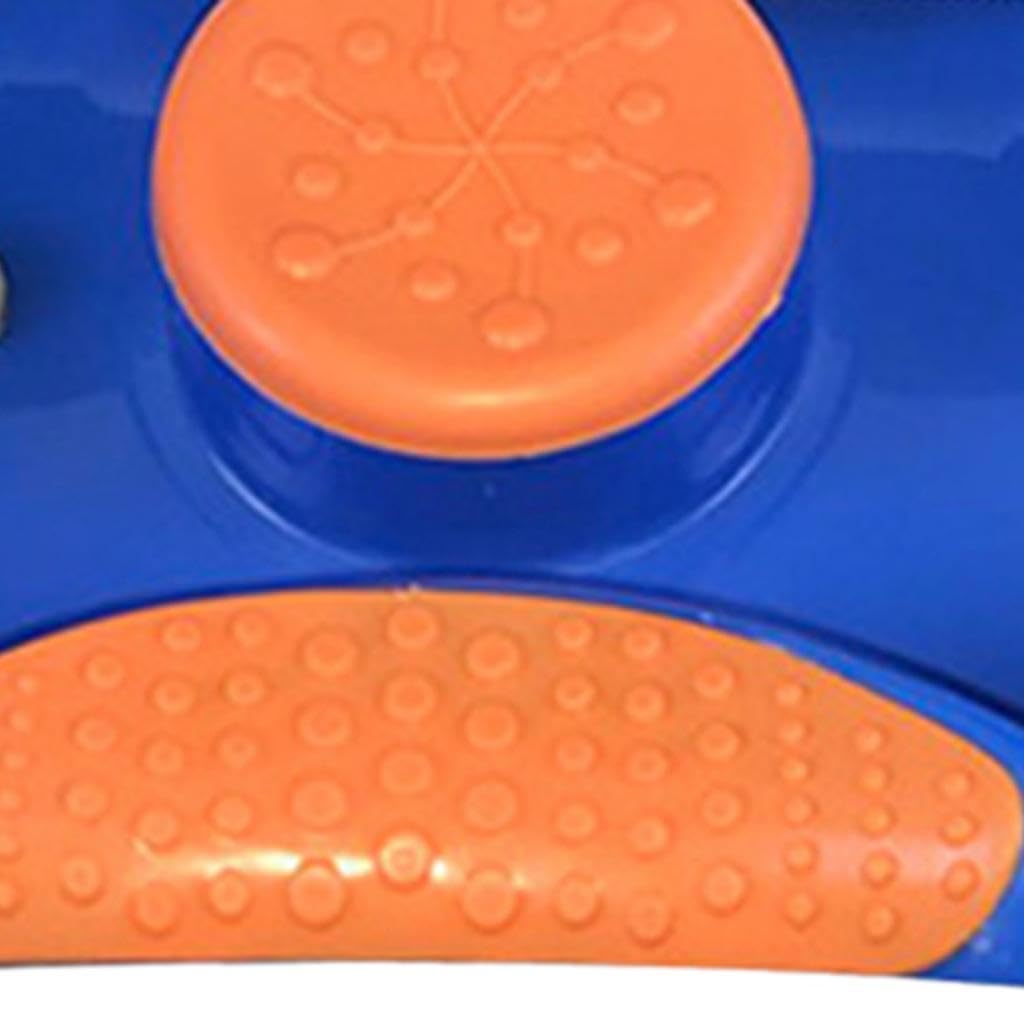 T TOOYFUL Plastik Bett Shampoo Waschbecken Haarwaschbecken Waschbad mit Schlauch, Runder Rand - mit Bürstenbecher