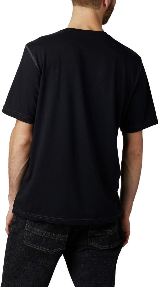 Columbia Men's Big & Tall Thistletown Park Crew, Black, Large Tall