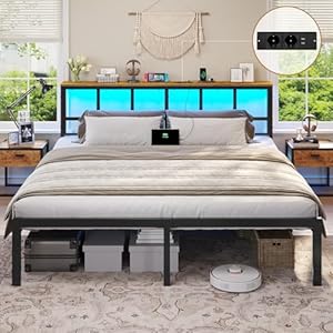 Brinlawb DIW-01 Metallbett 180x200 mit LED