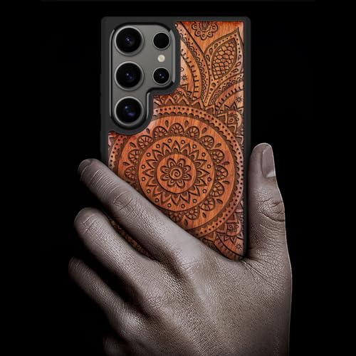Coque bois pour Samsung S25 Ultra résistant aux chutes et rayures - 2