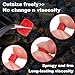 Vilbocr Fishing Lures PowerBait Fishing Dough Bait Glitter Trout Bait, Silver Vein Scent Dispersion Technology, Fishing Lures Ideal for Carp and Other Freshwater Fish Species ，Fishing Gear (Red)