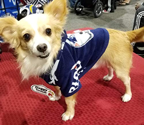 Dog Hoodie - Patriots Sports Fleece Fabric3