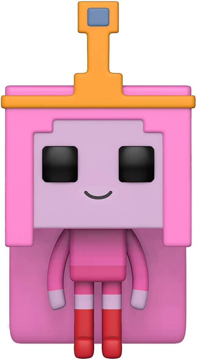 Funko Pop Television: Adventure Time - Minecraft Princess Bubblegum Collectible Figure, Multicolor