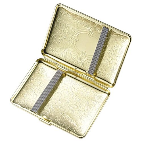 engraved cigarette holder Amazon.com: Personalized Gold Paisley Cigarette Case - Custom Engraved  Cigarette Holder - Elegant Gift for Smokers | Free Engraving