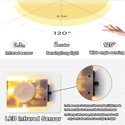 Horloge murale d'angle double-face LED pour éliminer le tic-tac nocturne - 6