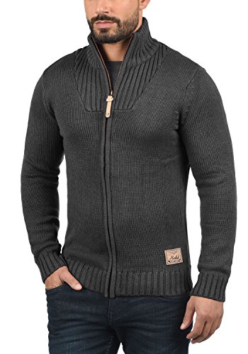 Solid Poul Cardigan Giacca in Maglia Grossa