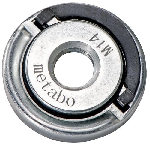 Metabo Schnellspannmutter M 14 – 630832000 – Für einen schnellen und werkzeuglosen Schleifscheibenwechsel bis 150 mm Durchmesser – Ansicht 1