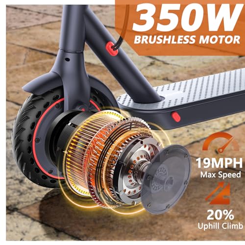 8.5″ E Scooter for Adults 19/22 MPH 350/500W Motor