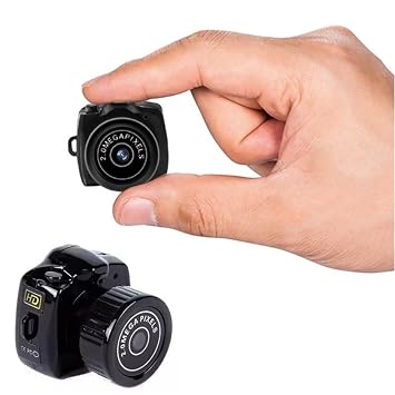 SAFETYNET Mini Hidden Camera, Wireless Hidden Camera 1080P Portable Action Camera with Motion Detection and Covert Surveillance Nanny Cam for Indoor and Outdoor (Support 32GB SD Card)