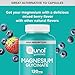 Qunol Magnesium Glycinate Gummies, 120mg of Magnesium Glycinate, High Absorption, Mixed Berry, 90 Count (Pack of 1)