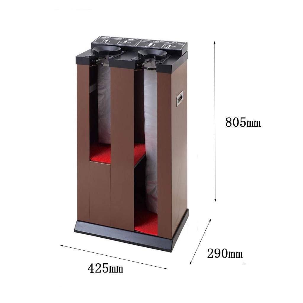 Macchina per ombrelli Macchina Automatica per ombrelli per Pittura in Ferro battuto a Doppia Testa Set Centro Commerciale Supporto per ombrelloni per conferenze (Colore: A)