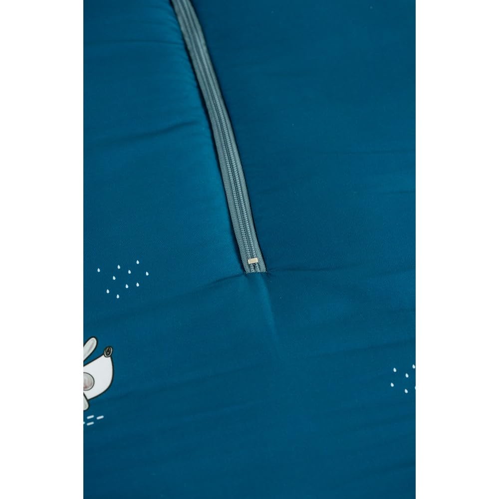 Interbaby Chanceliere Bebe Poussette Couverture Poussette Bebe Hiver, Doux | Sac de Couchage Poussette Bebe Détachable, Double Ouverture, Lavage Facile, Matériaux Antiallergiques, Chiots Bleus
