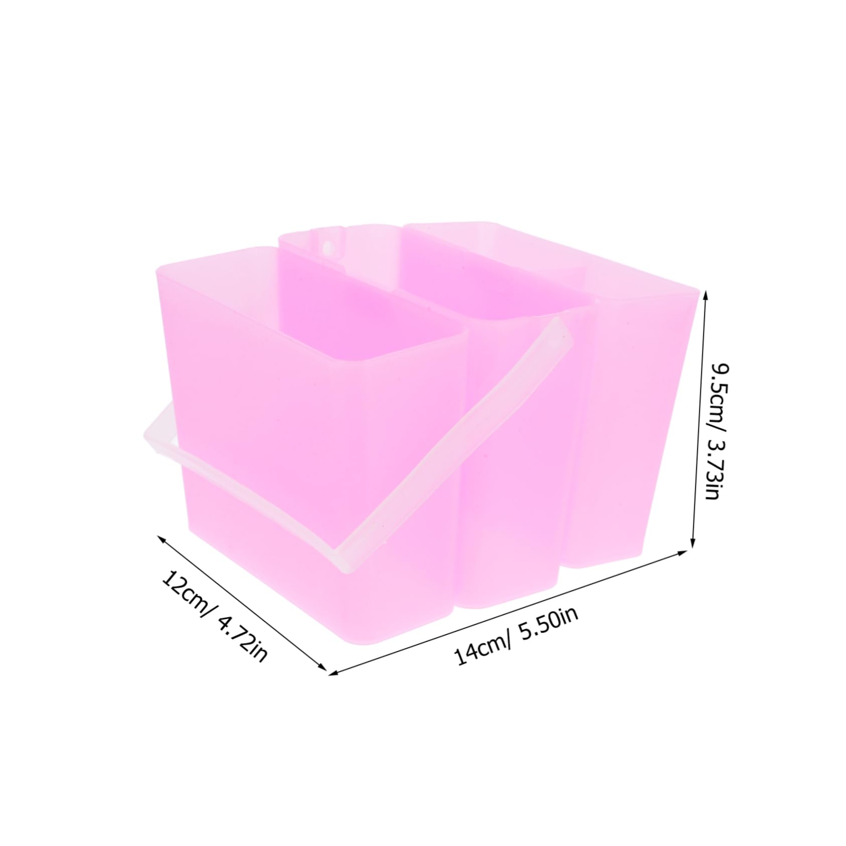 IWOWHERO Pen Wash Cup Artist Brush Basin Bucket Brush for Watercolor Acrylic Paints