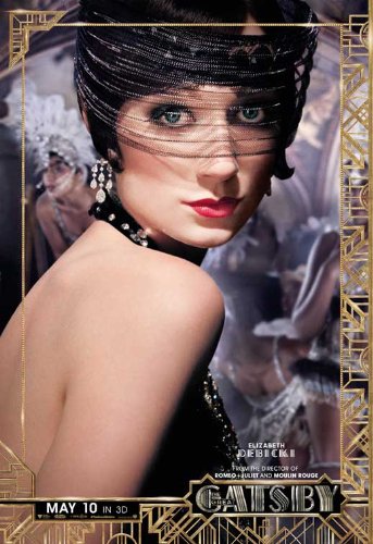 The Great Gatsby (2013) 27 x 40 Movie Poster Leonardo DiCaprio, Joel Edgerton, Tobey Maguire, Style E
