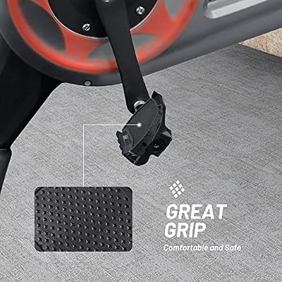 KEMIMOTO Bike Pedals for Peloton Regular Shoes, Pedal Converter Flat Pedal for Peloton Bike & Bike+, Clipless Pedal Adapter for Regular Shoes Ride Bike for Everyone, for Peloton Accessories (Black)