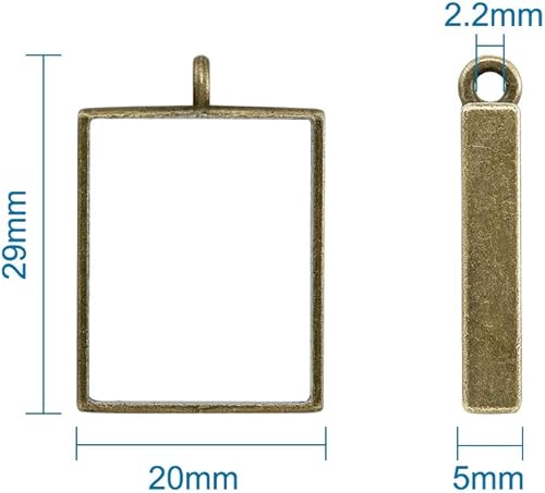 Miniatura 7 de Dijes de bisel con espalda abierta