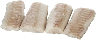 Fishery Products Simple Serve Wild Caught Cod Loin Fillets - 4oz Portions, 10lb Bulk Pack