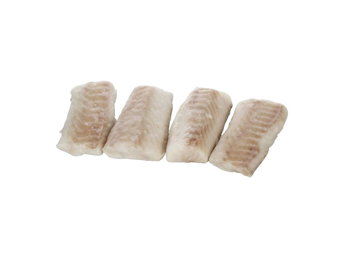 Fishery Products Simple Serve Wild Caught Cod Loin Fillets - 4oz Portions, 10lb Bulk Pack