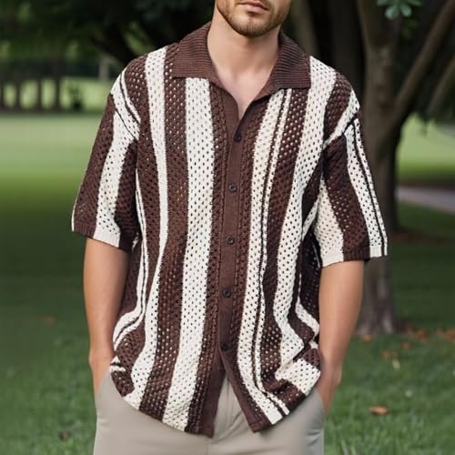 Camisas elegantes de hombre con silueta oversize para un verano sofisticado 2