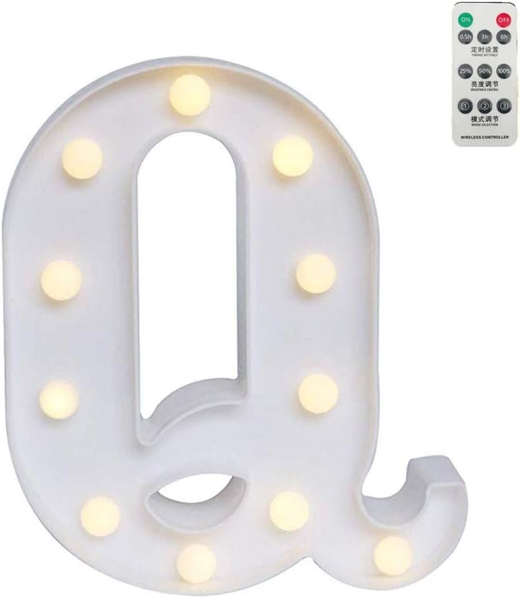 othulp Light Up Sign With Letters Led Letters Nightlights For Children Table Lamps For Home Decor Night Lamp For Bedroom Battery Night Light q