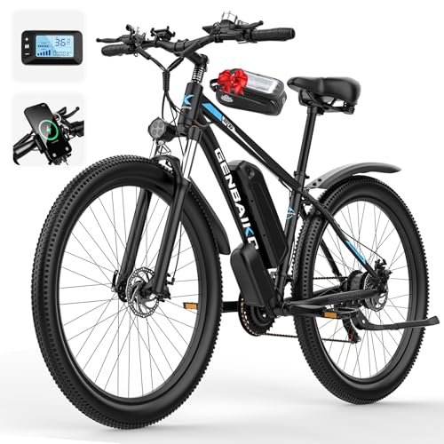 GENBAIKO 29" Electric Bike for Adults, 2000W Peak Max 37MPH
