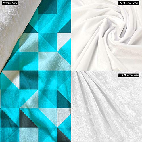 Image of ArtzFolio Blue Triangle | Pouch Wrist Potli Bag | Bag for Weddings & Casual Parties