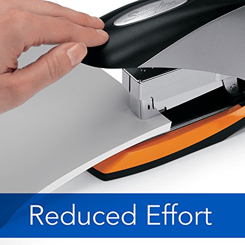 Image of Swingline Optima 70 Reduced Effort Desktop Stapler, 70-Sheet Capacity, Jam Free, Silver, Retail Packaging (S7087870)