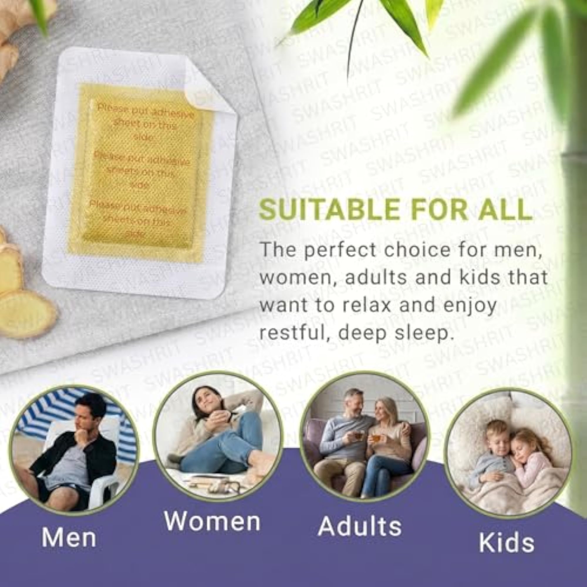 Kinoki Toxin Remover Foot Patches, Herbal Detox Pads