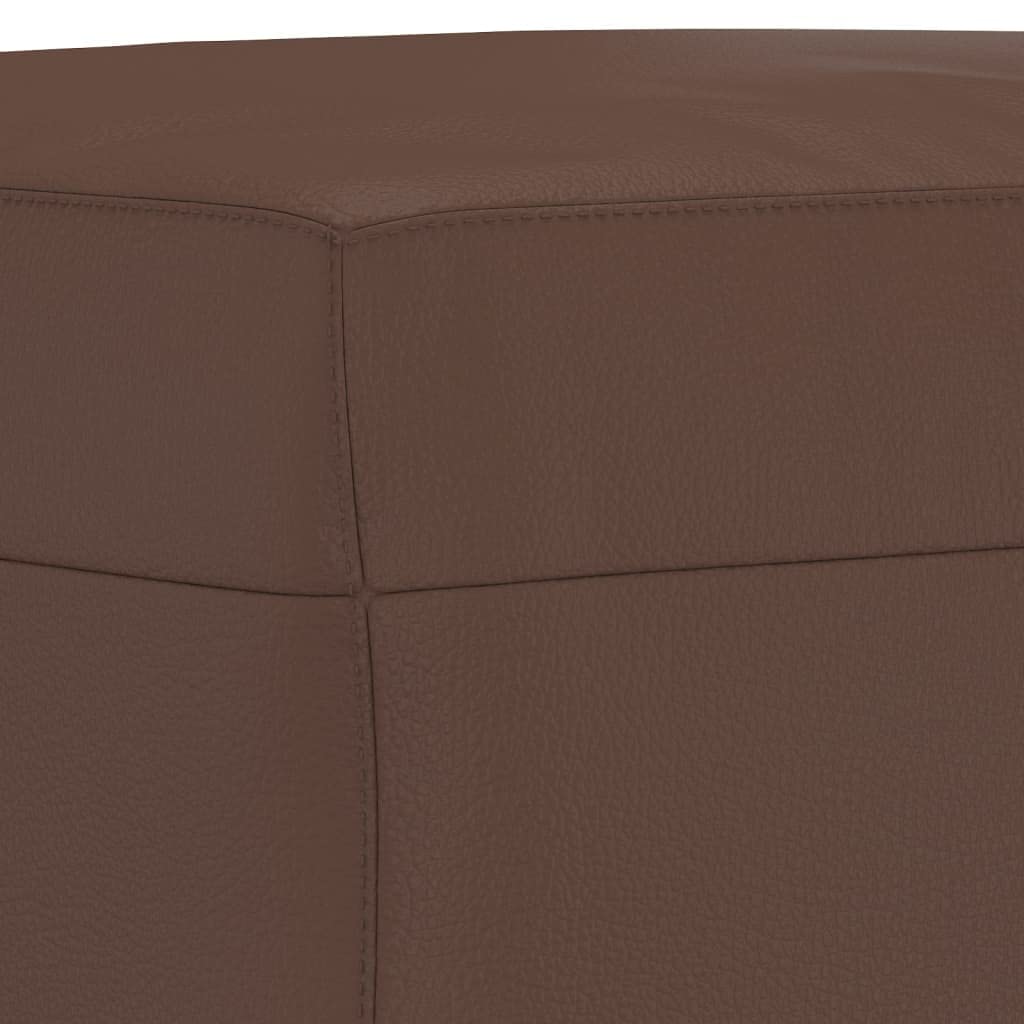 Tomostar Banc Bout de Lit, Banc Banquette Marron 70x35x41 cm Similicuir