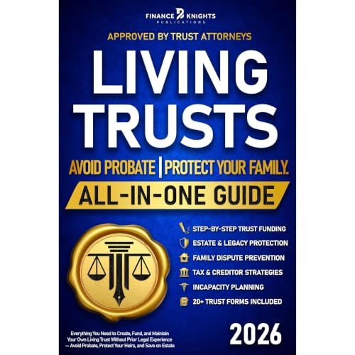 Living Trusts (All-in-One) Audiolibro Por Finance Knights Publications arte de portada