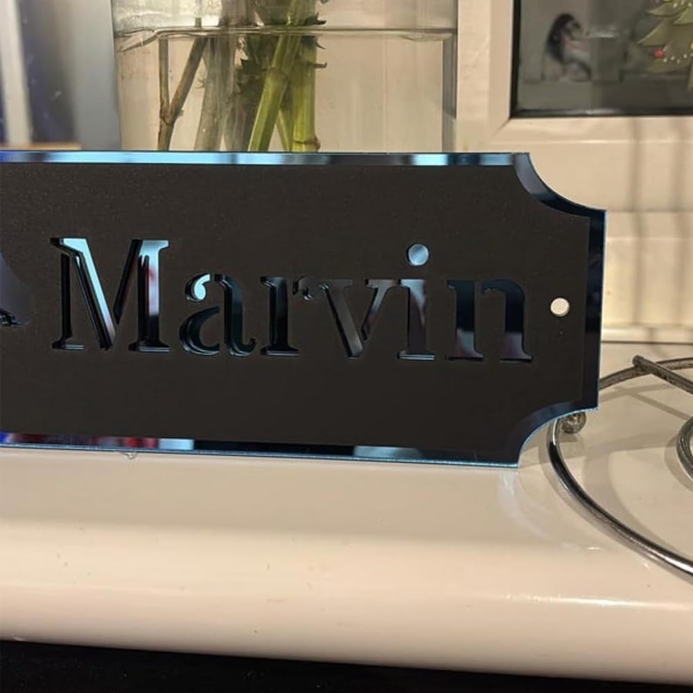 323 Personalizzato Nome Cavallo Insegna Targa Metallo