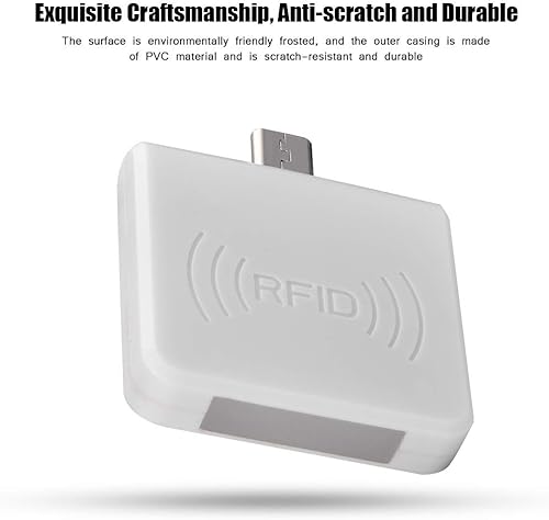 Miniatura 5 de Lector portátil de tarjetas inteligentes sin contacto, lector de tarjetas de teléfono móvil de identificación RFID de alta frecuencia con interfaz