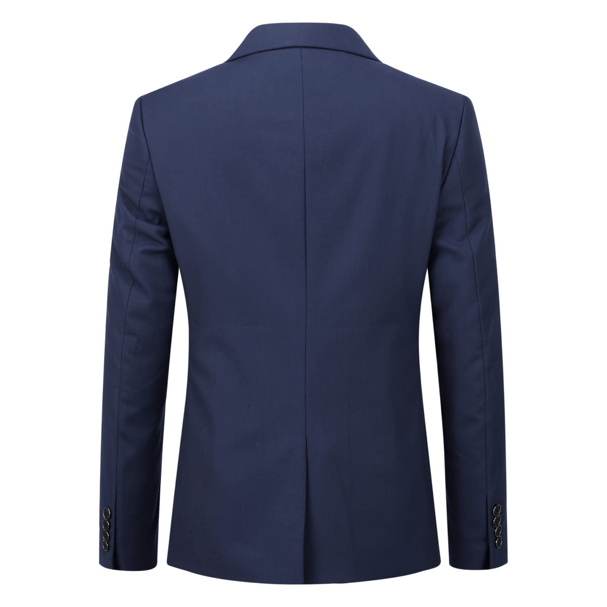 YOUTHUP Abito da Uomo Slim Fit a 3 Pezzi con Risvolto a Scialle Elegante Giacca da Smoking da Sposa con Gilet