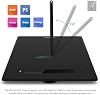 XP-PEN G960S Graphics Tablet 9x6 inch Pen Tablet Drawing Tablet with Battery-Free Stylus for Windows 10/8/7 and Mac OS and Android