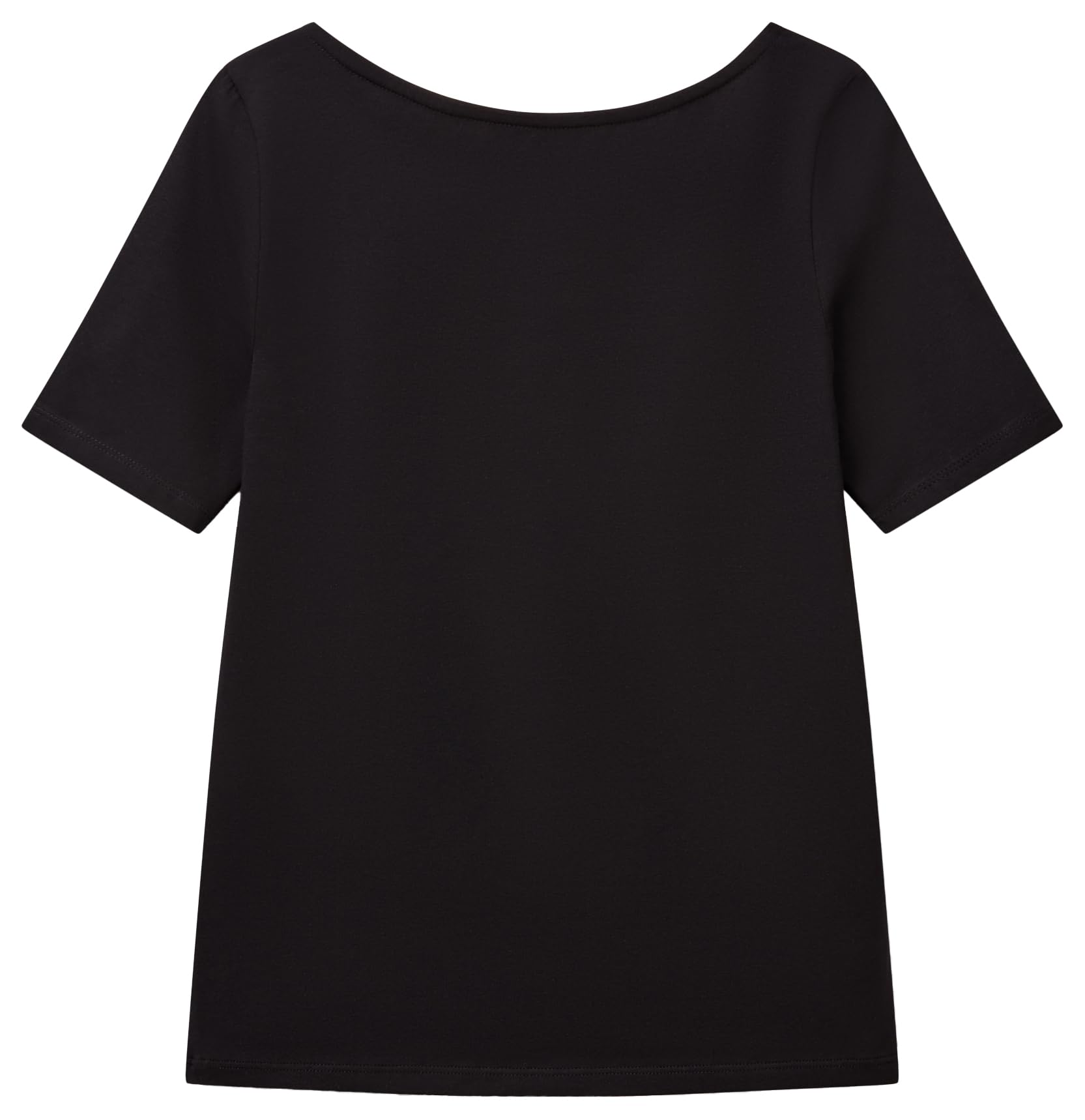 United Colors of Benetton Damen 3fjhd109k T-Shirt, Schwarz, X-Small