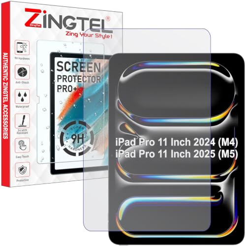 Image of Matte Screen Guard Compatible With iPad Pro 11 2025 /2024 / M4 /M5 Tab (11 inch Inch Tablet) Flexible Anti Glare Matte Screenguard Not a Tempered Glass Screen Protector