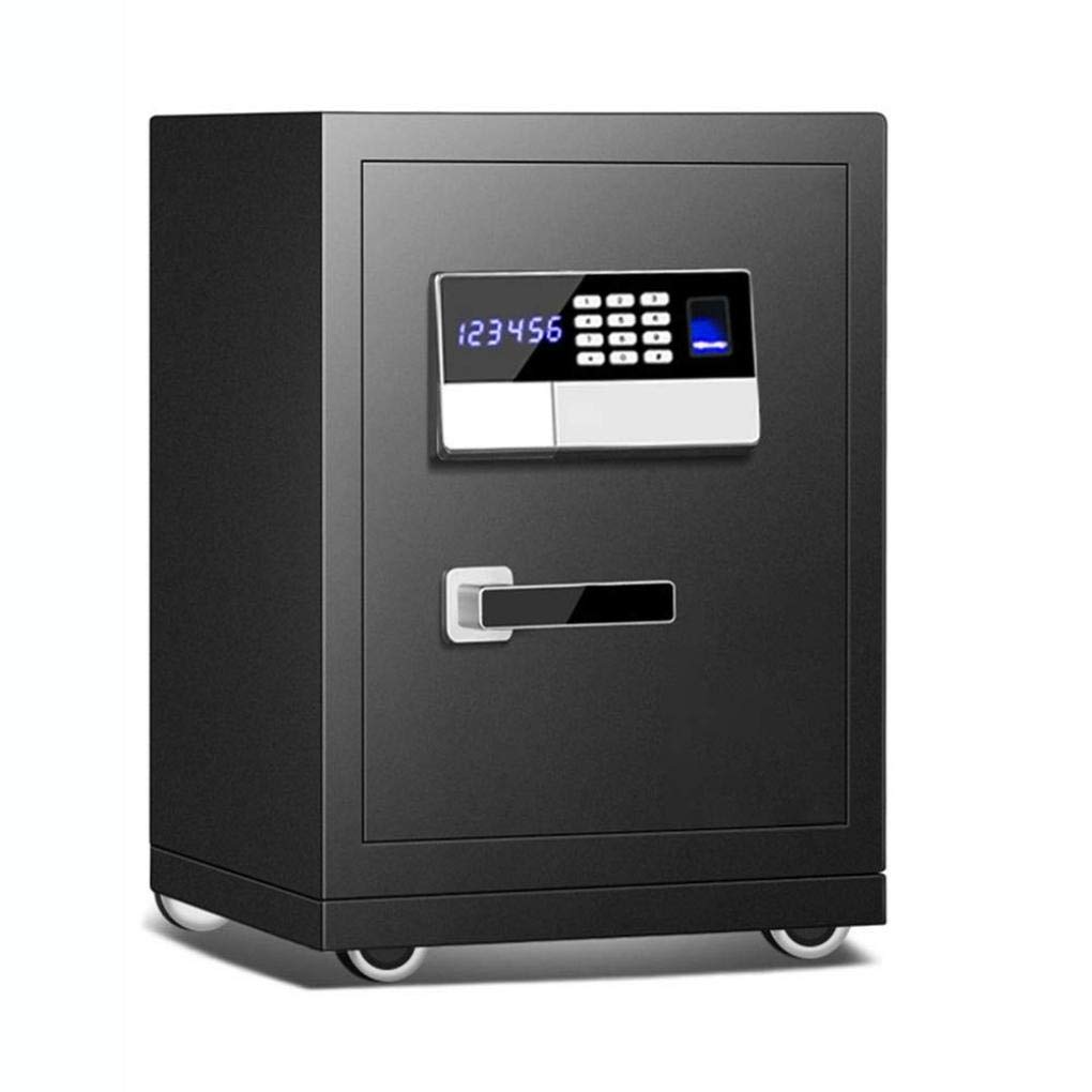 Electronic Digital Cash Box Security Safe with Keys and Keypad for Home Office For Storing Goods Valuables Passports