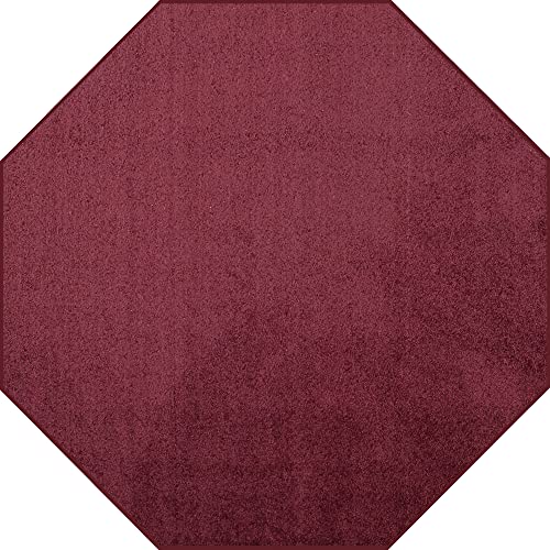 Ambiant Kids Favourite Area Rugs Cranberry - 12' Octagon #TOP4