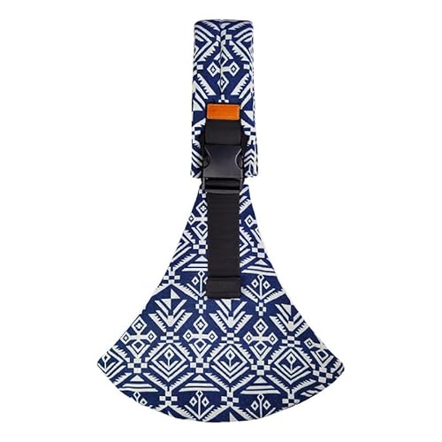 Baby Carry Sling™ - Verstellbare Babytrage - Hüfttrage Mein Kleines Baby (Blau gemustert)