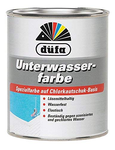 düfa Water Colours 2.5 LITRES AND POOL SWIMMING POOL PAINT Pond Sea Blue and Green Colour for Swimming and Decorative Fish Ponds