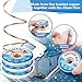 SYOKO 3 Pack Desoldering Wick, Braid Length 10ft/3M Width 2.0mm/2.5mm/3.0mm, No-Clean Solder Remover Wick, Used to Remove the Solder and Disassemble Electronic Components - (Mixed)
