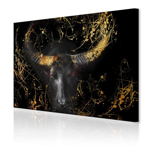 Abstraction Taureaux Texture Grand Format pour Habiller un Mur