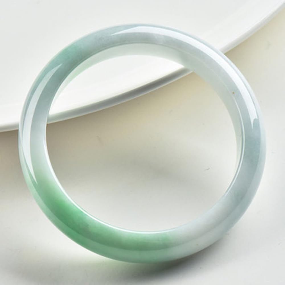 Bracciale in giadeite verde da donna, braccialetti con perline verde smeraldo di giada autentica per braccialetto con pietre preziose naturali madre moglie figlia