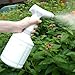 YOXIER Spray Bottle,1L/0.26 Gallon Gray Spray Water Bottle,Plant Mist Sprayer with Rechargable Battery and Extend Nozzle Fertilizing Cleaning Weting Puppy Camping Wash White