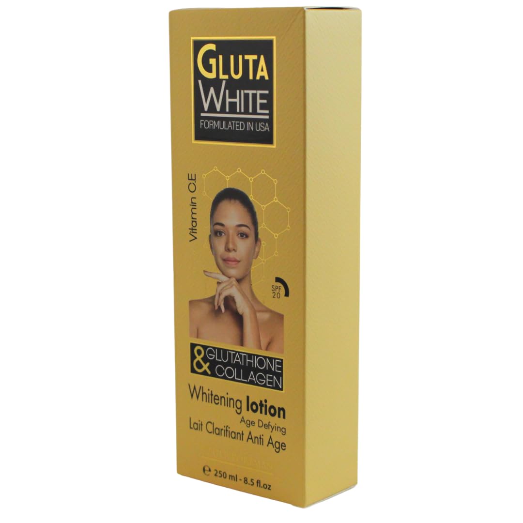 Lait éclaircissant extra fort 24K Gold Gluta Kojic White - Cosmétiques Eva et Perla