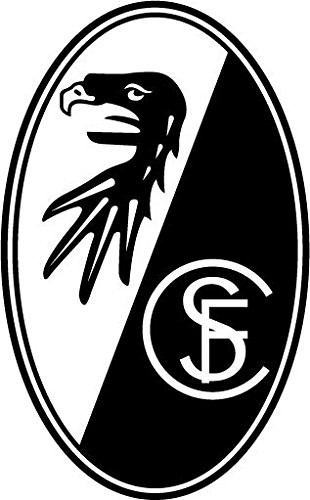 Postwalldecor SC Freiburg adesivo per auto, 8 x 15...