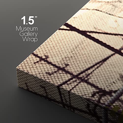 Wall26 Framed Wall Art Print Set Rusty Country Teal Car Along Route 66 Nature Wilderness Photography Realism Global Scenic Colorful Multicolor For Living Room, Bedroom, Office - 24"X36"X3 #TOP3