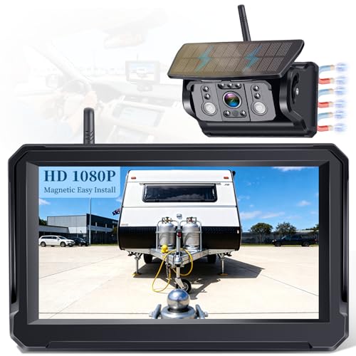 1080P HD Magnetic Wireless Backup Camera: Easy Install in Seconds