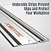 POWERTEC 71153 Track Saw Guide Rail for Makita or Festool Track Saws | 55” Guide | For Perfect Repeatable Rip Cuts| For Optimized Bevel & Straight Cuts